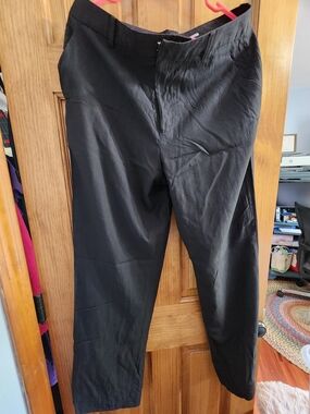 Chaps Black Dress Slacks